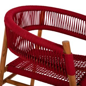 Dining chair Irving Hm9797 made of solid teak wood 60x55x75hcm