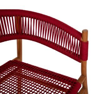 Dining chair Irving Hm9797 made of solid teak wood 60x55x75hcm