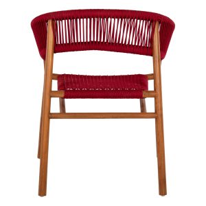 Dining chair Irving Hm9797 made of solid teak wood 60x55x75hcm