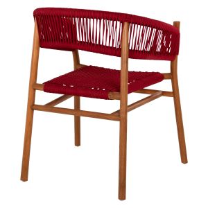 Dining chair Irving Hm9797 made of solid teak wood 60x55x75hcm