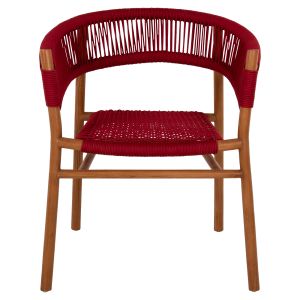 Dining chair Irving Hm9797 made of solid teak wood 60x55x75hcm