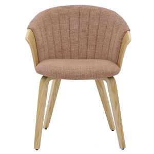 Dining chair Jesper .01 plywood construction in damascus oak-redwood 61x54x74hcm Hm9977