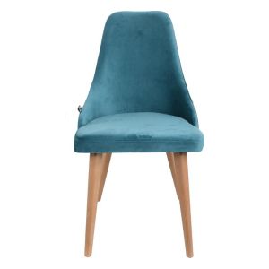 Dining chair Kassandra textile color turquoise 48*56*94