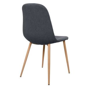 Dining chair Leonardo gray textile Hm00100,10