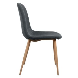 Dining chair Leonardo gray textile Hm00100,10