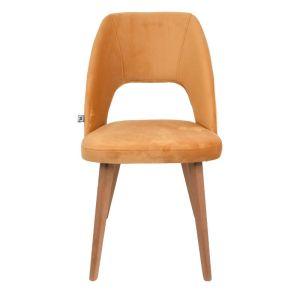 Dining chair Leticia textile copper color 48*58*87