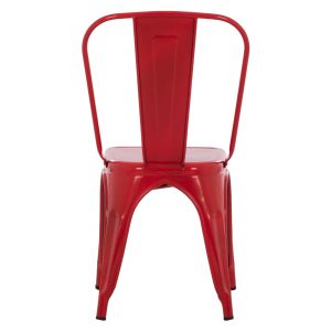 Dining chair Melita-pro Relix Hm8641.44 metal in red 44x47x84.5hcm.