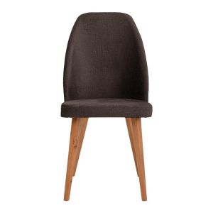 Dining chair New Melanie brown color lady 46x48x93cm