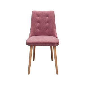 Dining chair Sandra Luxdamask rose ash 45x50x85cm