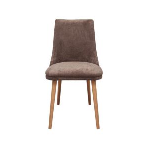 Dining chair Sandra brown damask 45x50x85cm