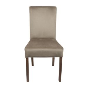 Sawana dining chair with elephant fabric and gray oak legs, dimensions 45x45x90cm