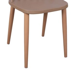 Dining chair Vanessa cappuccino color Hm8052.25