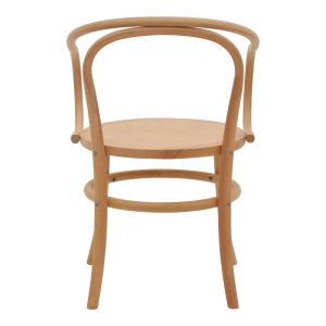 Dining chair Verfie solid beech wood natural color 55x50x83cm