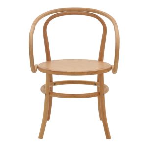 Dining chair Verfie solid beech wood natural color 55x50x83cm