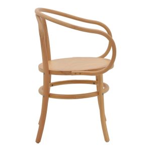 Dining chair Verfie solid beech wood natural color 55x50x83cm