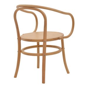 Dining chair Verfie solid beech wood natural color 55x50x83cm