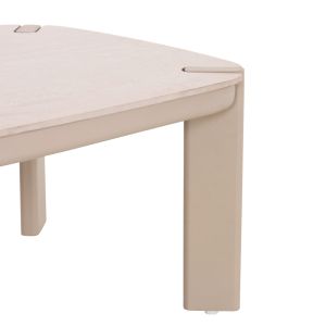Dining chair Zefyr Sm6500.02 beige aluminum and mesh fabric 56.5x60.5x71.5h