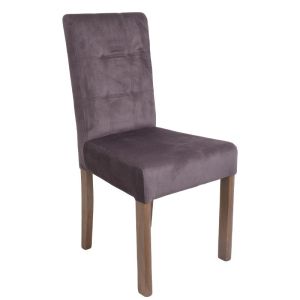 Dining chair τ-12 Domenic brown textile 45*45*90