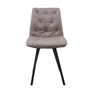 Dining chair in brown color with dimensions 59x46x85cm