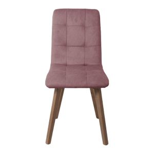 Dining chair new t-17 color ash rose with gray legs 42*48*87