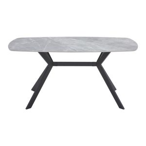 Dining table 202 Lalla gray sintered stone 130x80x75cm