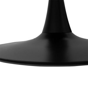 Dining table Balou-grato set of 5 pieces, black-cypress, 120x73 cm