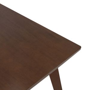 Benson dining table, dark walnut color
