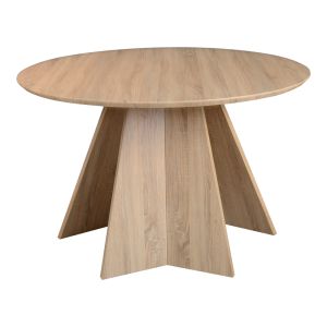 Dining table Bibble Mdf in natural shade D120x76cm