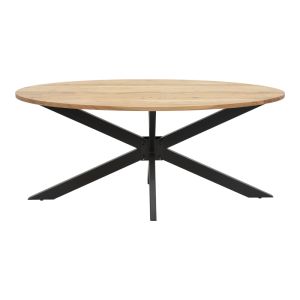 Трапезна маса Bonre Lizard акация масив-чеени метални крака 175x96x76cм