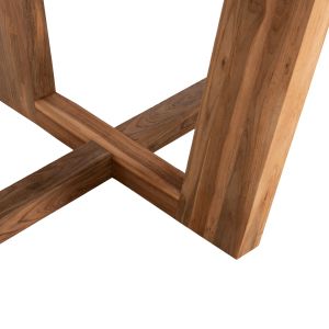 Dining table Carib Hm9560 oval made of solid recycled teak wood, 250x110x78cm