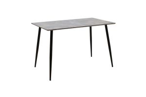 Dining table Cuba, gray cement color, 120x80x76