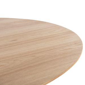 Трапезна маса Denty Mdf с дъбов фурнир цвят естествен дъб 240x120x75hcm Hm9611,01