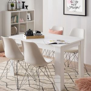 Трапезна маса Dt White Bella 120x80x75см