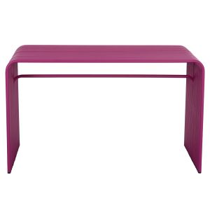 Dining table Intrepid Hm6330.05 aluminum in purple 120x70x70.5cm.