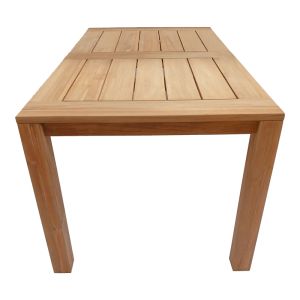 Трапезна маса Kalie-pablo комплект от 7 части в натурален бежов нюанс 160x90x76см