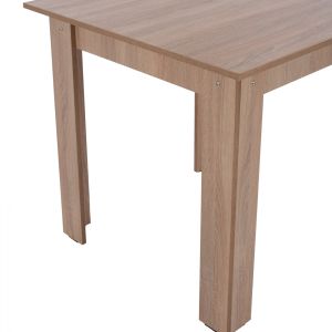 Dining table Kelvin Hm2427,01 oak/sonoma color 80x80x77cm