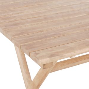 Dining table Limnos solid beech Hm5651,02 80x60x76cm