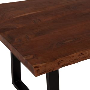 Dining table Montana Lizard acacia solid wood Hm9620.11 top 5.5cm 240x100x77hcm