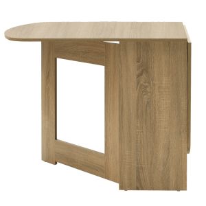 Dining table Nadine extendable polymorphic sonoma color 160x80x76.5cm