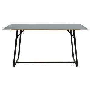 Dining table Revellio technical stone top and metal legs 150x90x75cm