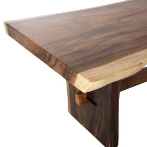 Dining table Ulyses Hm9757 solid beech in natural color 200x90x77cm