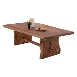 Dining table Ulyses Hm9759 solid oak in natural color 300x100x78cm