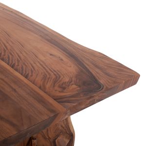 Dining table Ulyses Hm9759 solid oak in natural color 300x100x78cm
