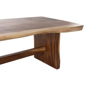 Dining table Ulyses Hm9888 made of solid wood, soar top 9cm, 160x90x78hcm