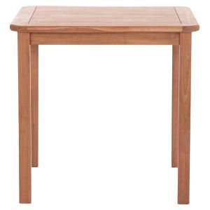 Трапезна маса квадратна Hm18122 тикова дървесина - естествен цвят 80x80x76всм.