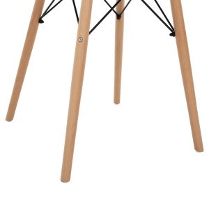 Round dining table Minimal Art Wood Hm0060,04 MDF beech color D60χ76cm