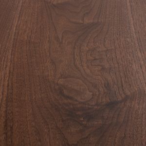 Dining table MDF walnut veneer in rustic style Hm9311,02