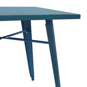 Metal dining table 80x80x76 Hm0608.88