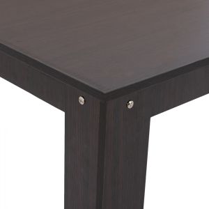 Dining table wenge color ημ2429,02 140x80x77cm