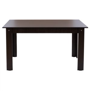 Dining table wenge color ημ2429,02 140x80x77cm